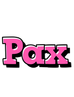 Pax girlish logo