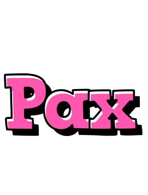 Pax girlish logo