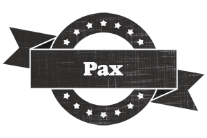 Pax grunge logo