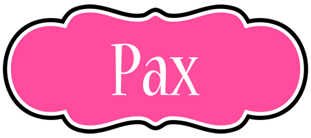 Pax invitation logo