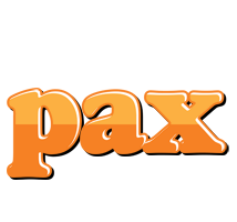 Pax orange logo