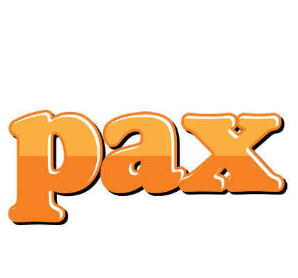 Pax orange logo