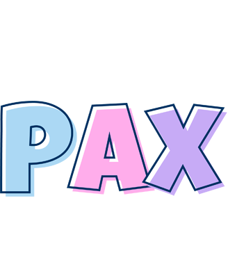Pax pastel logo