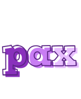 Pax sensual logo