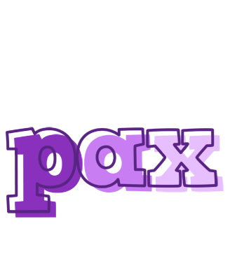 Pax sensual logo