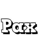 Pax snowing logo