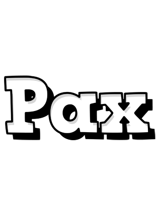 Pax snowing logo