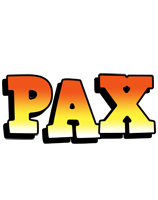 Pax sunset logo