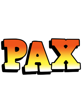 Pax sunset logo