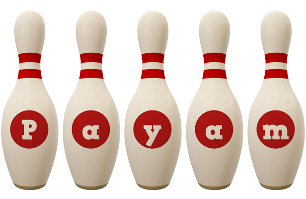Payam bowling-pin logo