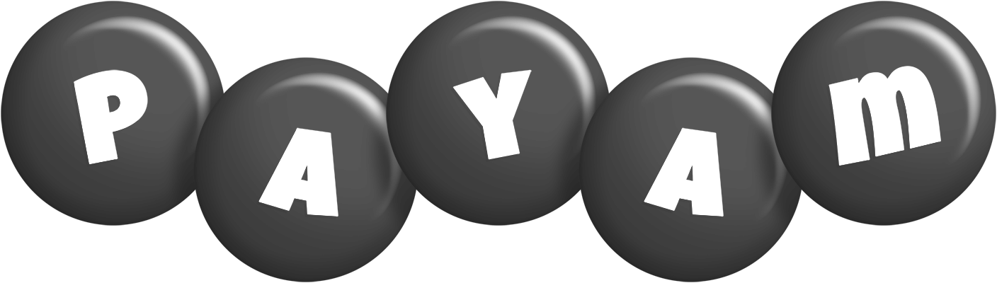 Payam candy-black logo