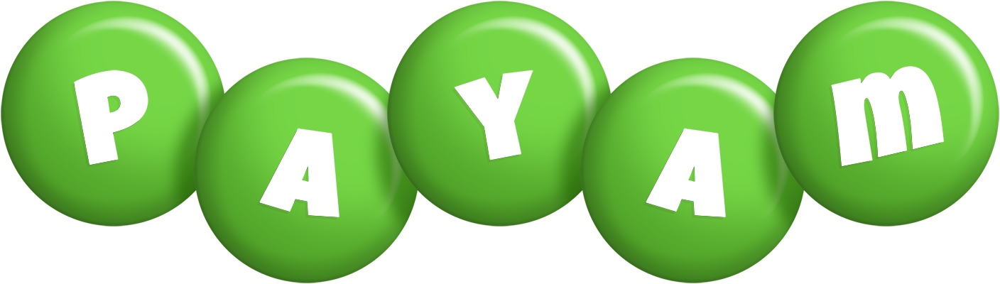 Payam candy-green logo