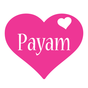 Payam love-heart logo