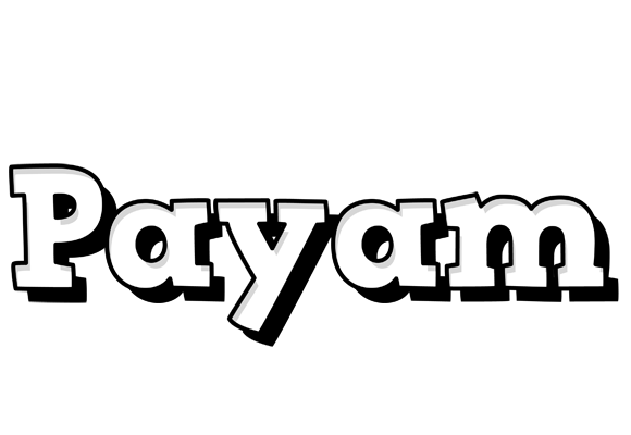 Payam snowing logo