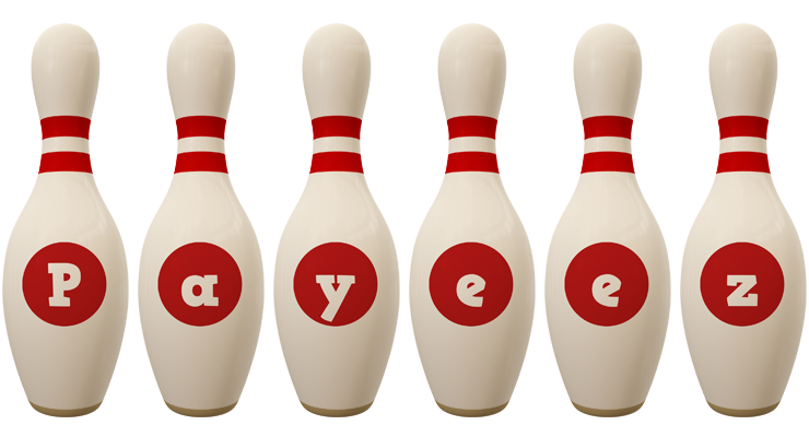 Payeez bowling-pin logo