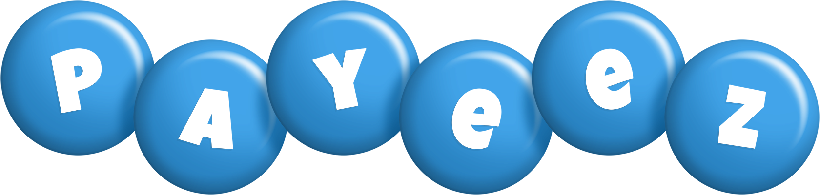 Payeez candy-blue logo