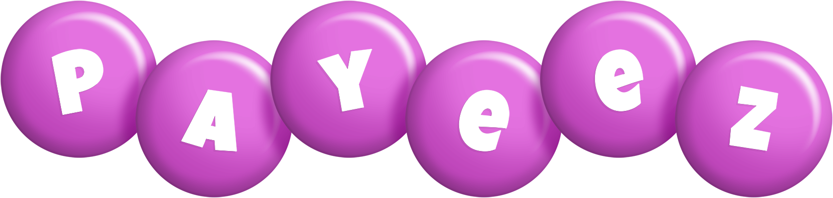Payeez candy-purple logo
