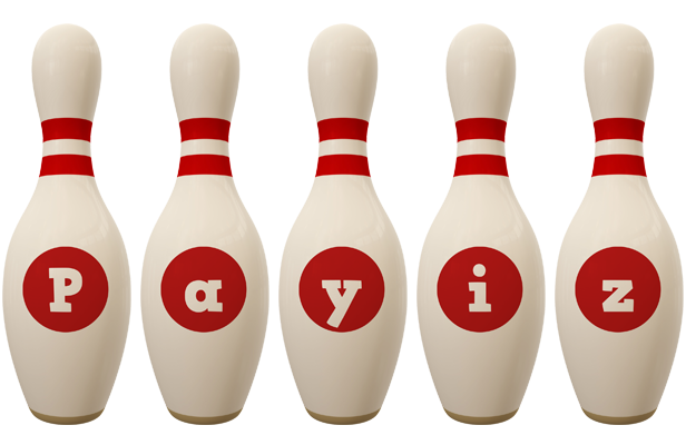Payiz bowling-pin logo