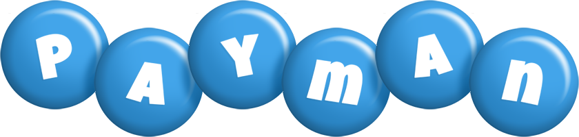 Payman candy-blue logo