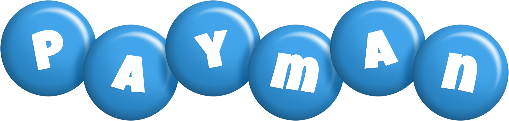 Payman candy-blue logo