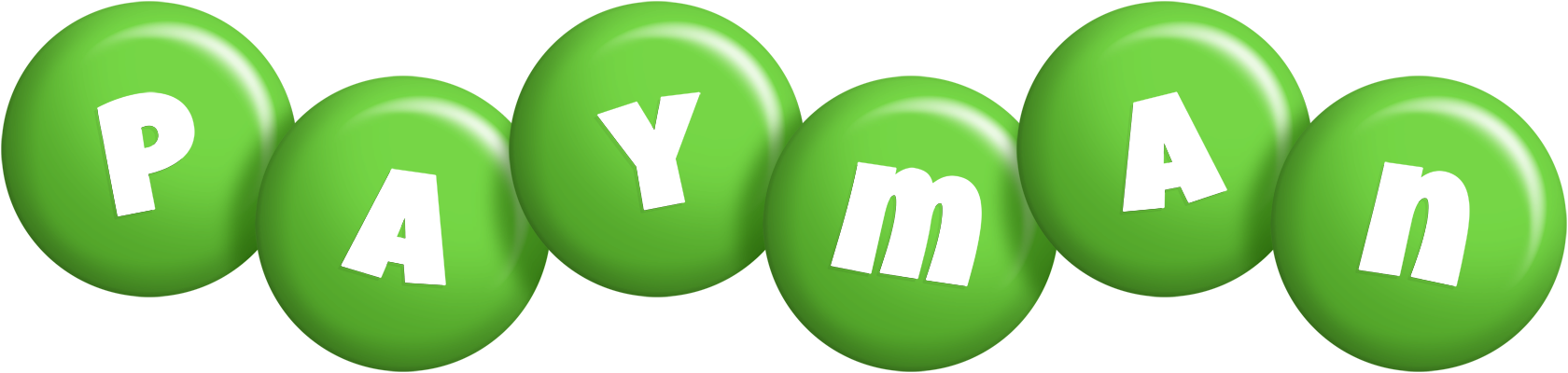 Payman candy-green logo