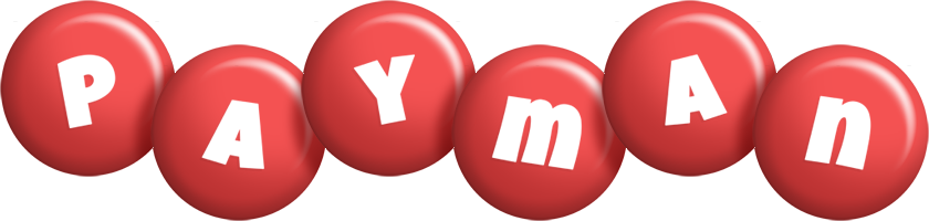 Payman candy-red logo