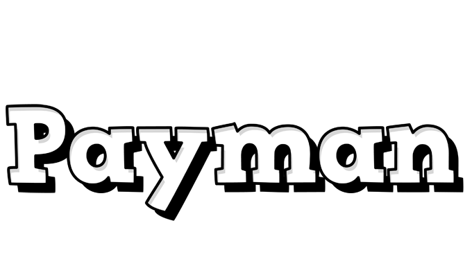 Payman snowing logo