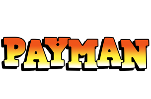 Payman sunset logo