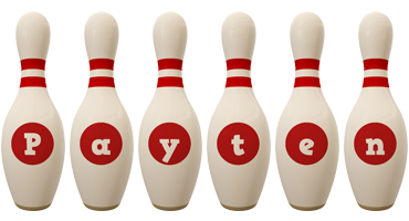 Payten bowling-pin logo