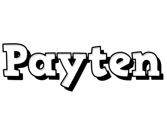 Payten snowing logo