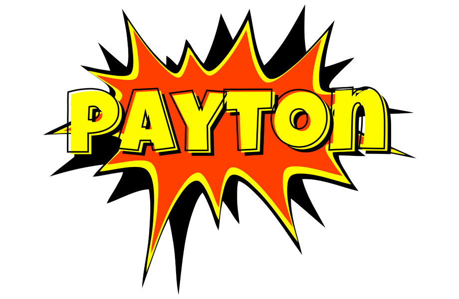 Payton bazinga logo