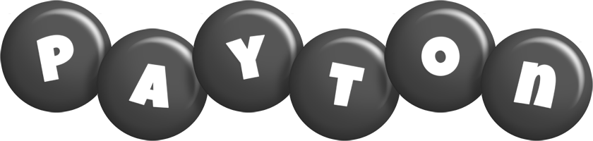Payton candy-black logo