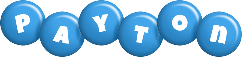 Payton candy-blue logo