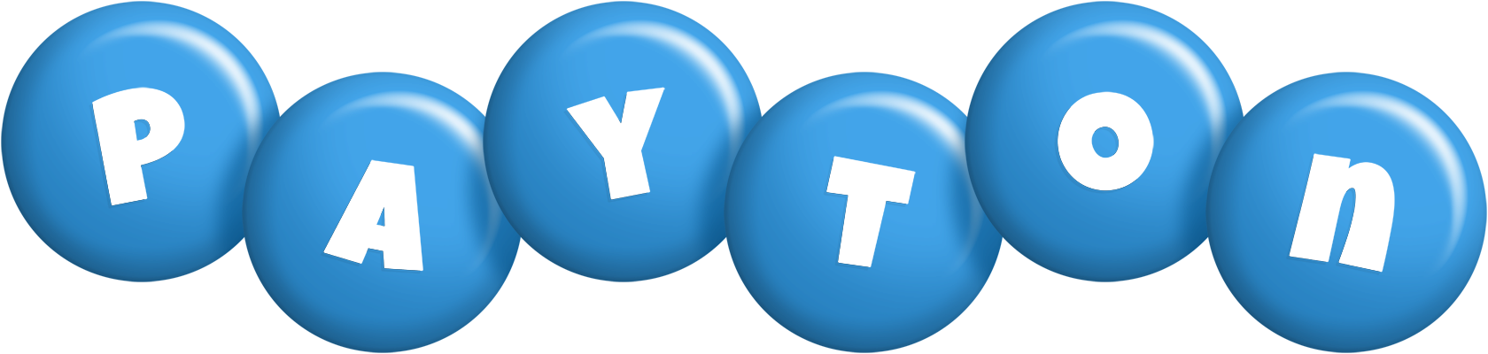 Payton candy-blue logo