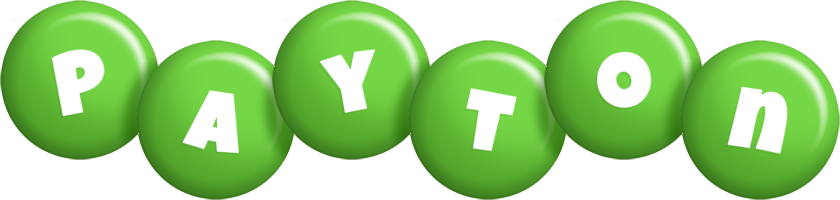 Payton candy-green logo