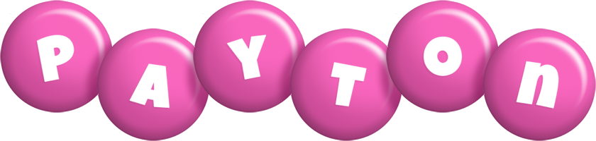 Payton candy-pink logo