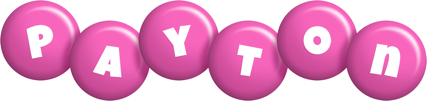 Payton candy-pink logo