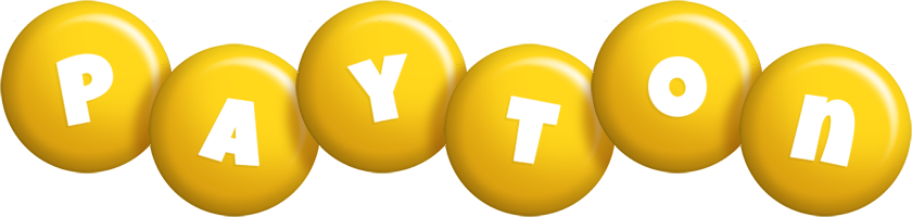 Payton candy-yellow logo