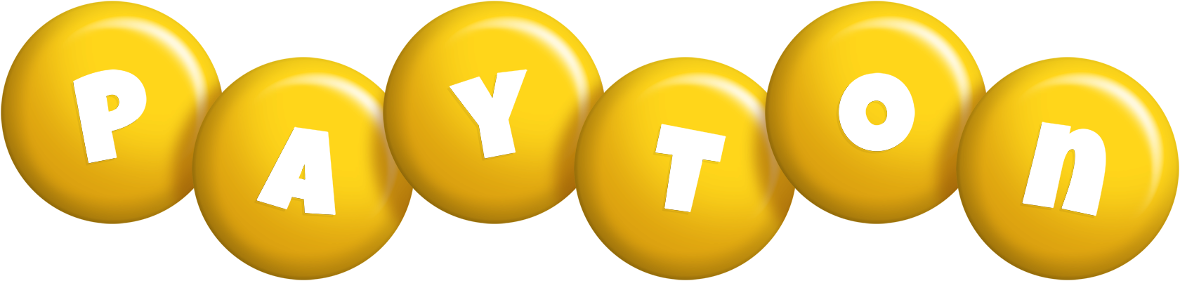 Payton candy-yellow logo