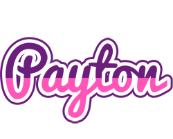 Payton cheerful logo