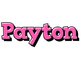 Payton girlish logo