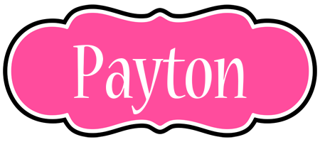 Payton invitation logo