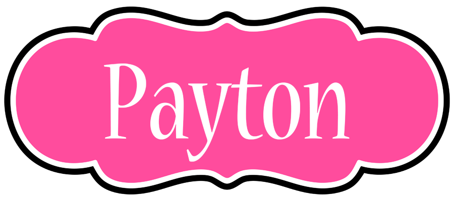 Payton invitation logo