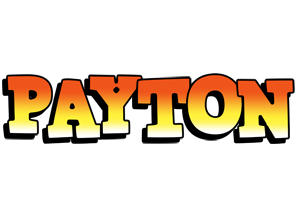 Payton sunset logo