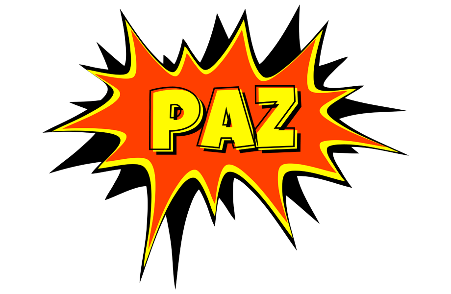 Paz bazinga logo