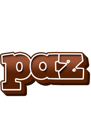 Paz brownie logo
