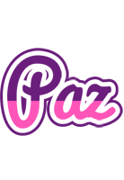 Paz cheerful logo