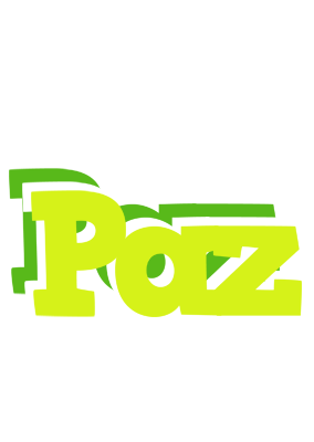 Paz citrus logo