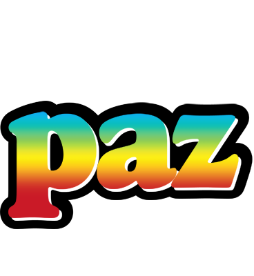 Paz color logo