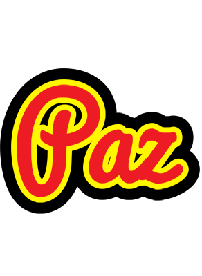 Paz fireman logo